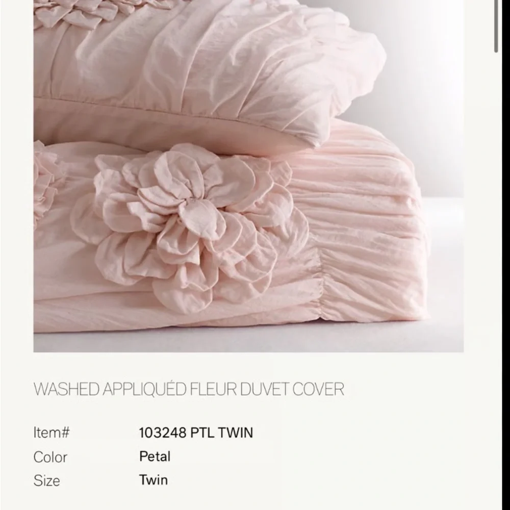 Restoration hardware boudoir pillow new